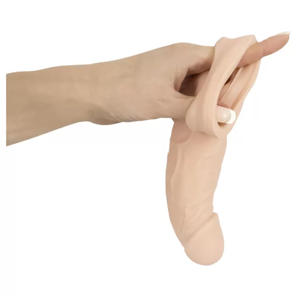 Nature Skin - Capa peniana com anel escrotal - estimulador masculino