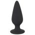 Plug Anal Preto Velvet Pesado - 40g