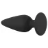 Black Velvets - plug anal pesado 40g - silicone preto