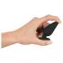 Plug Anal Preto Velvet Pesado - 40g