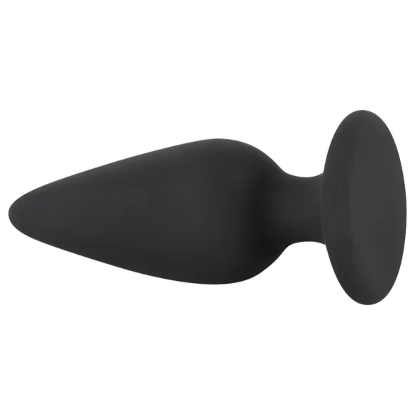 Black Velvets - plug anal com peso 75g - silicone preto