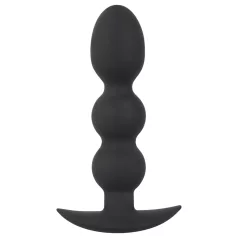Black Velvets - plug anal bolas 145g - silicone preto