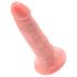King Cock 5 Dildo (13 cm) - Natural