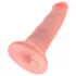 King Cock - dildo realístico 13 cm - cor pele