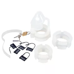 You2Toys - gaiola peniana de silicone - branca