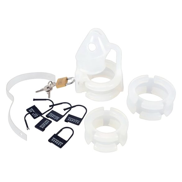 You2Toys - Gaiola de Silicone para Pênis (Branca)