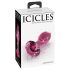 Icicles Nº 79 - Plug Anal de Vidro Cônico (Rosa)
