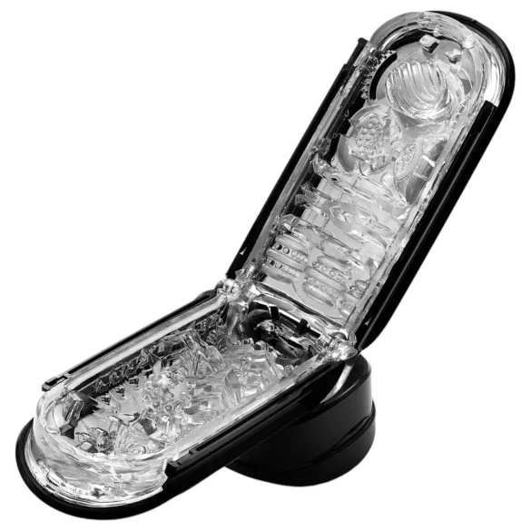 TENGA Flip Zero - masturbador masculino avançado - silicone preto