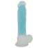 You2Toys Brilha no Escuro - Dildo com Ventosa Luminoso (Azul)