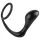 analfantasy - plug anal com anel peniano - silicone preto