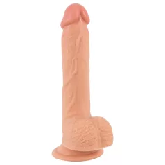   realistixxx - dildo realista com ventosa (22 cm, cor de pele)