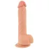 realistixxx - dildo realista com ventosa (22 cm, cor natural)