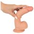 realistixxx - Dildo realista com ventosa (22cm) - natural