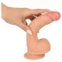 realistixxx - dildo realista com ventosa (22 cm, cor natural)