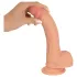 realistixxx - dildo realista com ventosa (22 cm, cor natural)