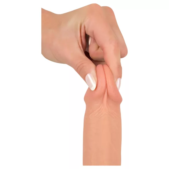 realistixxx - dildo realista com ventosa (22 cm, cor natural)