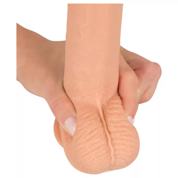 realistixxx - dildo realista com ventosa (22 cm, cor natural)