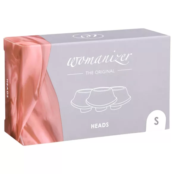 Womanizer Premium S - conjunto de bocais sucção - branco (3 unid)