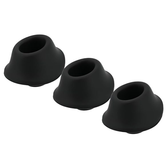 Conjunto Womanizer Premium M - Anéis de Sucção Pretos (3 Unidades)