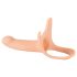 You2Toys - Cinto com Dildo Oco M - Natural