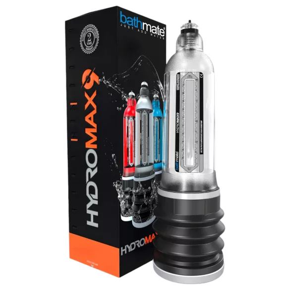 Bathmate Hydromax 9 - bomba hidráulica (transparente)