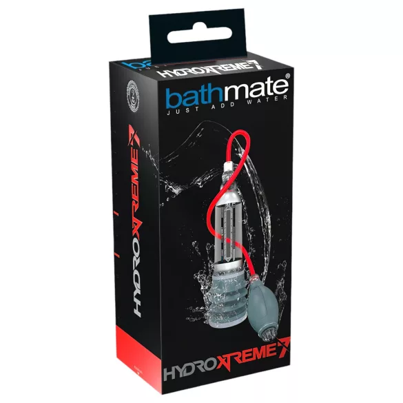 Bathmate Xtreme Hydromax 7 - conjunto de bomba hidráulica (transparente)