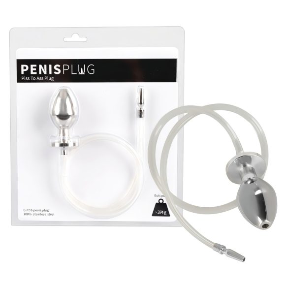 Plug P2A - plugue anal oco com dilatador uretral