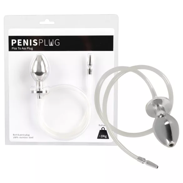 You2Toys - Piss to Ass Plug - plug anal oco com dilatador uretral