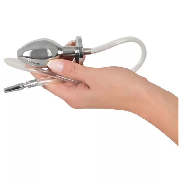 Piss to Ass Plug - plug anal oco com dilatador de uretra