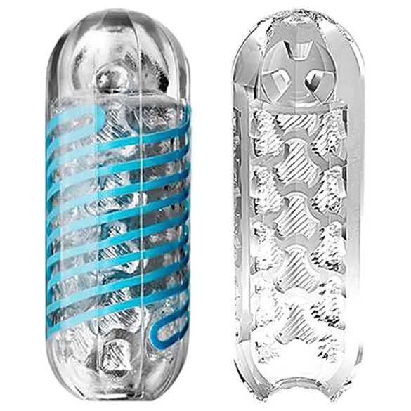 Tenga Spinner Tetra - masturbador masculino transparente