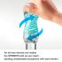 TENGA Spinner Tetra - Masturbador (Transparente)