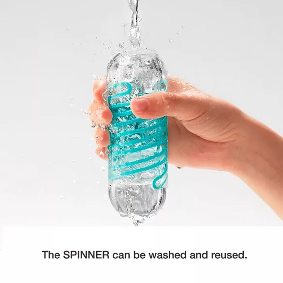 Tenga Spinner Tetra - masturbador masculino transparente