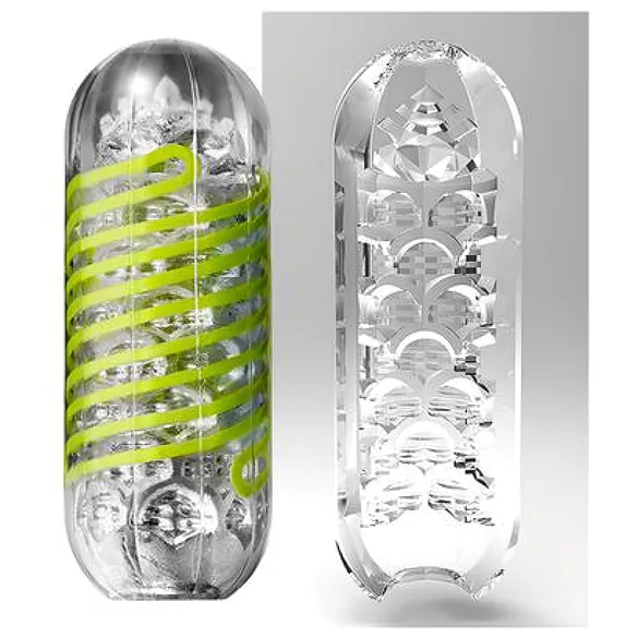 TENGA Spinner Schell - masturbador masculino transparente