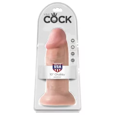 King Cock - dildo realístico 25cm - cor natural
