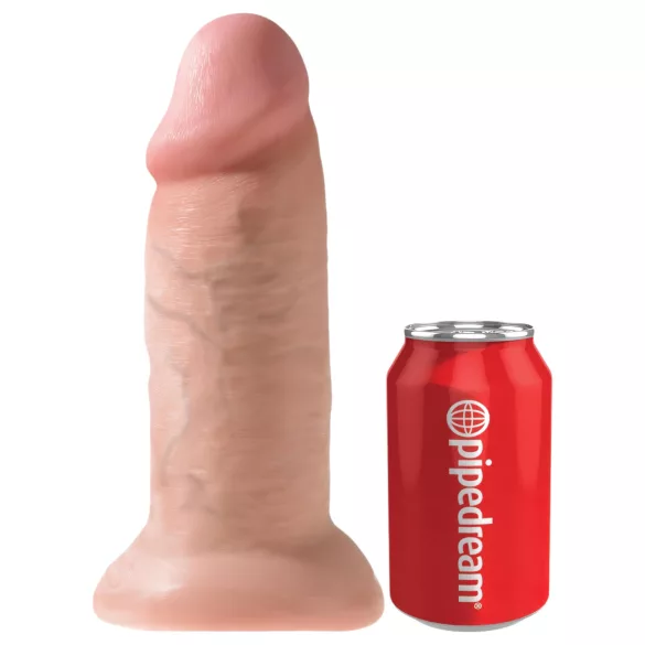 King Cock - dildo realístico 25cm - cor natural