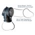 Anel Extensor Fantasy Cock Pipe - Pênis e Testículos (preto)