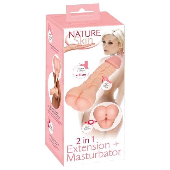 Nature Skin - Bumbum e capa 2 em 1 (natural)