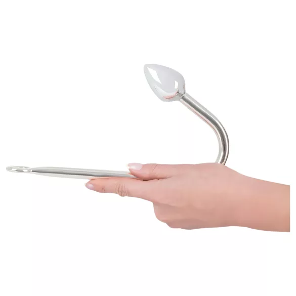 You2Toys - gancho anal alumínio - prata 179g