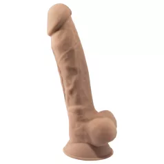 Silexd 7 - dildo com ventosa - 17,5cm - cor natural
