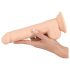 Silexd 9.5 - Dildo 24cm com ventosa (natural)