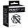 Plug Peniano - Gaiola de Silicone com Cone (Preto)