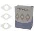 Fröhle LR002 (2,1cm) - Conjunto de Anéis Penianos Médicos (3 peças)