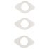 Fröhle LR002 (2,1cm) - Conjunto de Anéis Penianos Médicos (3 peças)