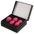 Svakom Nova - kit bolas de pompoarismo 3 peças - silicone vermelho