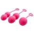 Svakom Nova - kit bolas de pompoarismo 3 peças - silicone vermelho