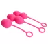 Svakom Nova - kit bolas de pompoarismo 3 peças - silicone vermelho