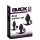 Conjunto de Plugs Anais Black Velvet em Silicone (3 pcs) - Preto
