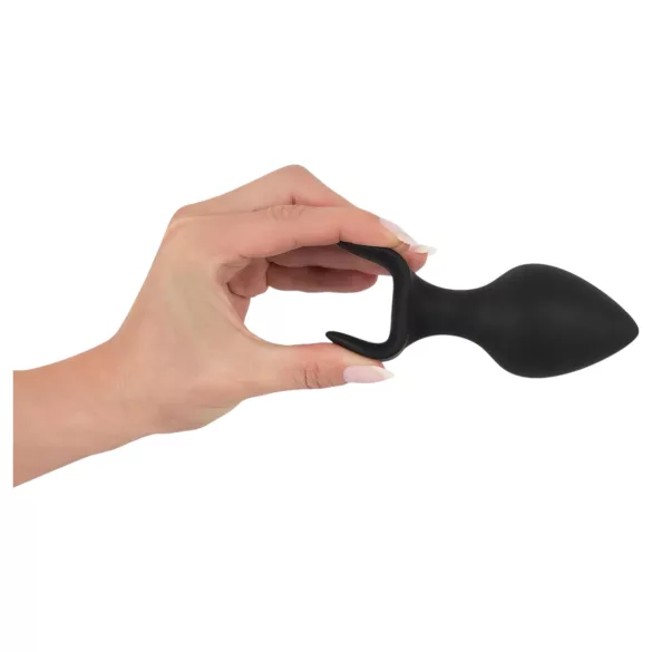 Black Velvets - plug anal silicone kit 3 peças - preto