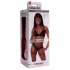 Fleshlight Ana Foxxx Silk - masturbador vagina realista silicone