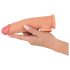 Realistixxx - Extensor Peniano Anatômico com Anel - 19cm (Natural)